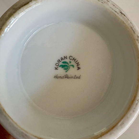 Rare Vintage Japanese Maple Hand Painted Koran China Tea Set - Picture 2 of 15